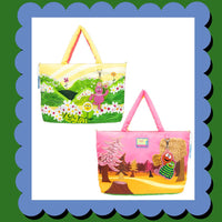 Yo Gabba Gabba Lands Double Sided Puffy Tote Bag image 0