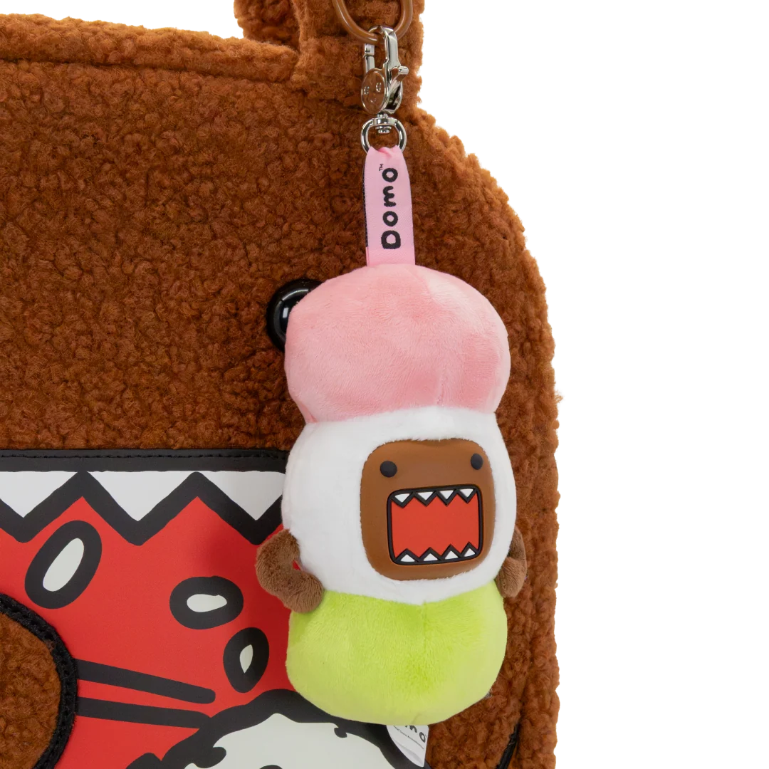 Domo Mystery Box Silicone Face Plush Bag Charms