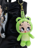 Betty Boop Mystery Box Silicone Face Plush Bag Charms