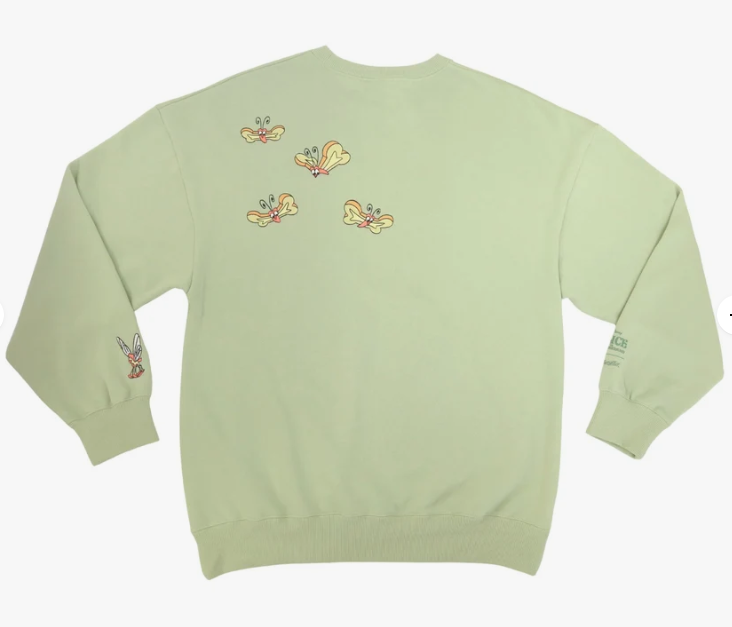 Alice in Wonderland Embroidered Crewneck