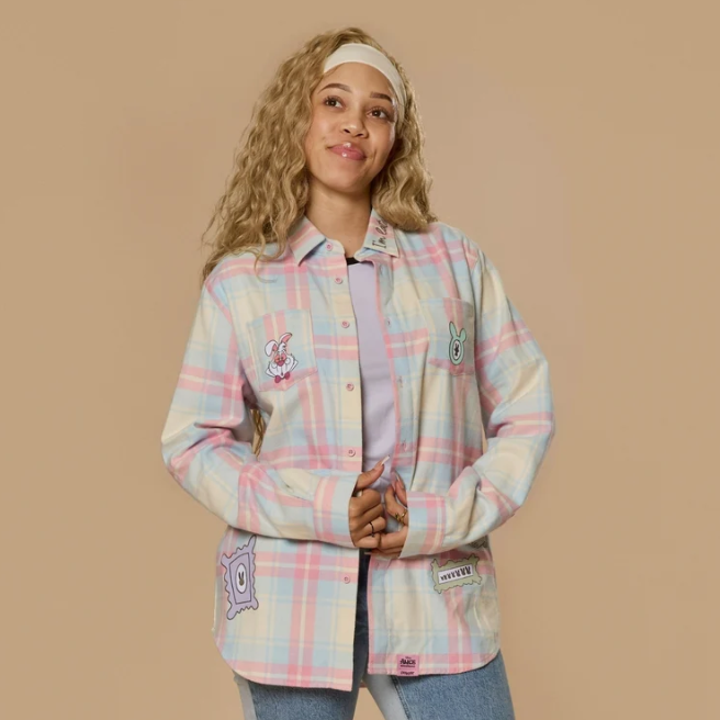 Alice in Wonderland White Rabbit Flannel