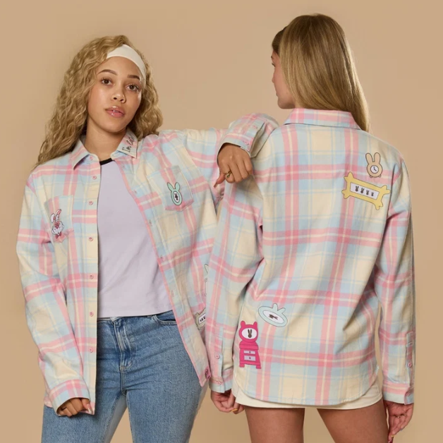 Alice in Wonderland White Rabbit Flannel