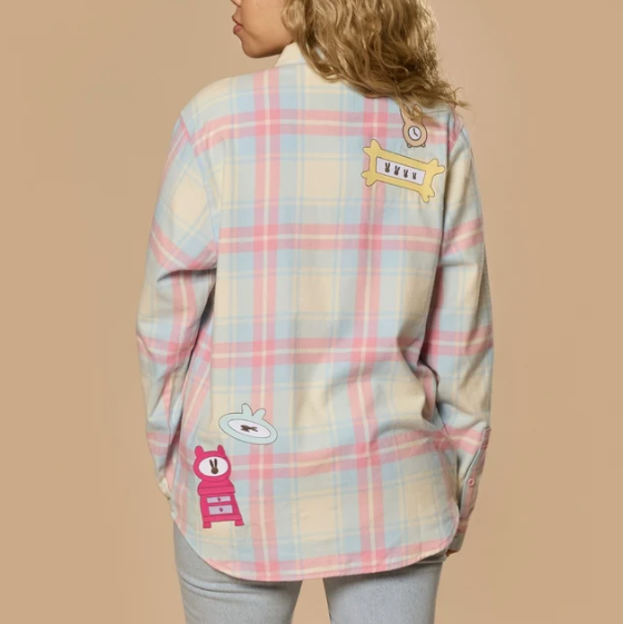 Alice in Wonderland White Rabbit Flannel