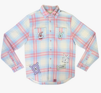 Alice in Wonderland White Rabbit Flannel