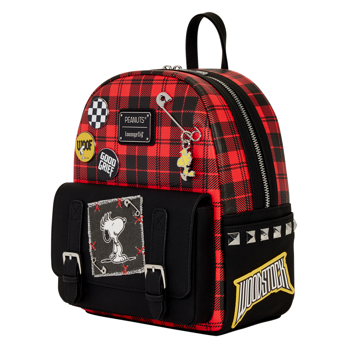 Snoopy and Woodstock Grunge Mini Backpack
