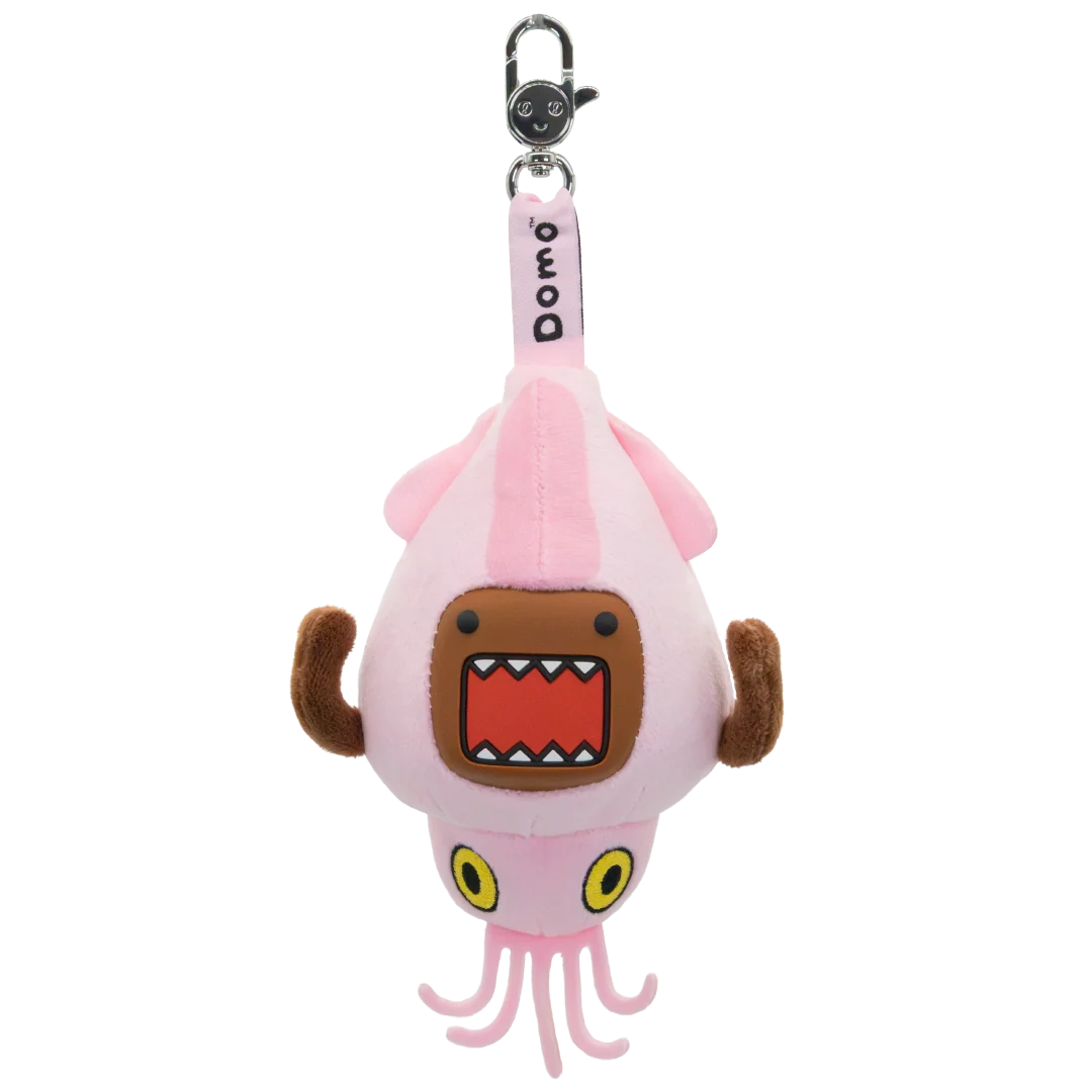 Domo Mystery Box Silicone Face Plush Bag Charms