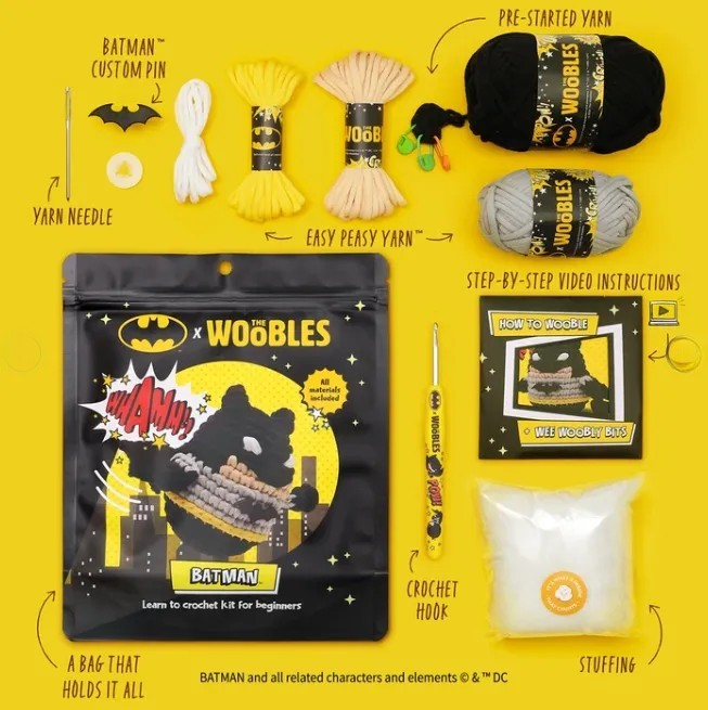 Batman™ Crochet Kit