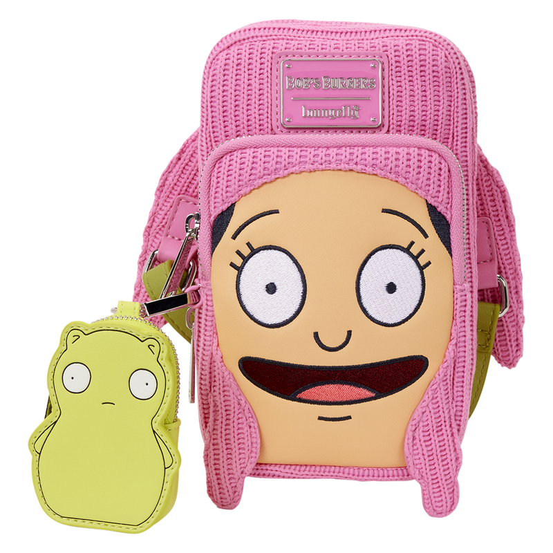 Bob's Burgers Louise Cosplay Cell Phone Crossbody Bag with Glow Coin Bag