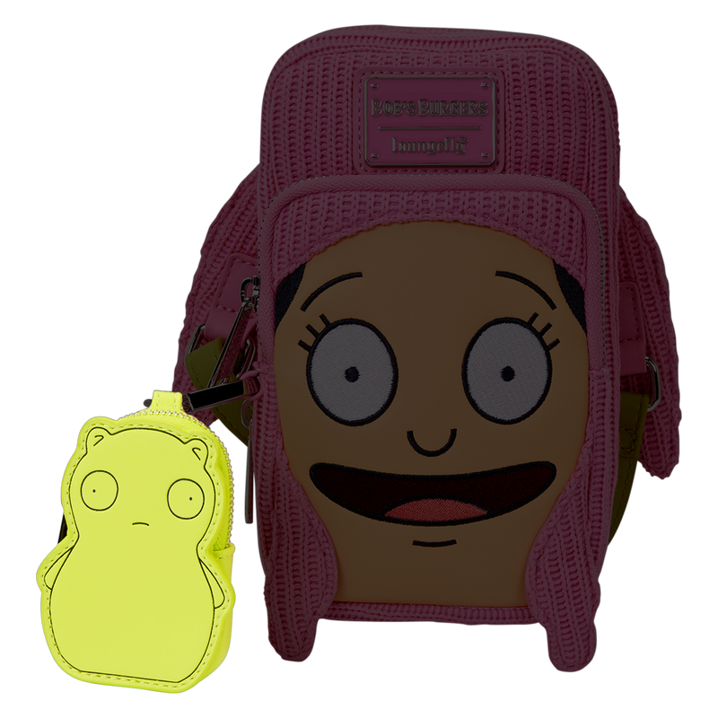 Bob's Burgers Louise Cosplay Cell Phone Crossbody Bag with Glow Coin Bag