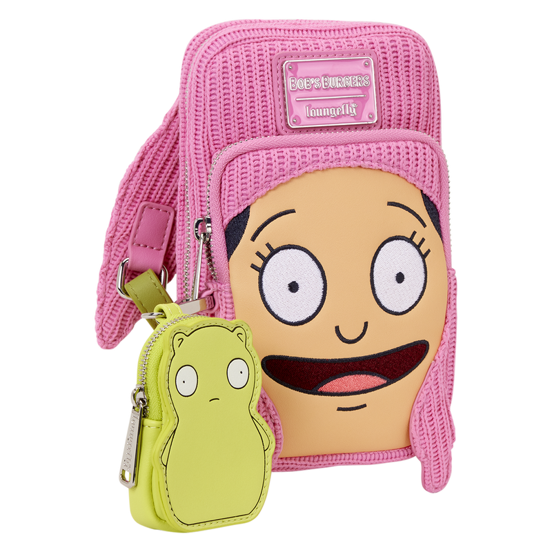 Bob's Burgers Louise Cosplay Cell Phone Crossbody Bag with Glow Coin Bag
