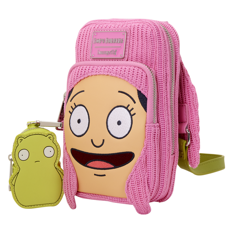Bob's Burgers Louise Cosplay Cell Phone Crossbody Bag with Glow Coin Bag