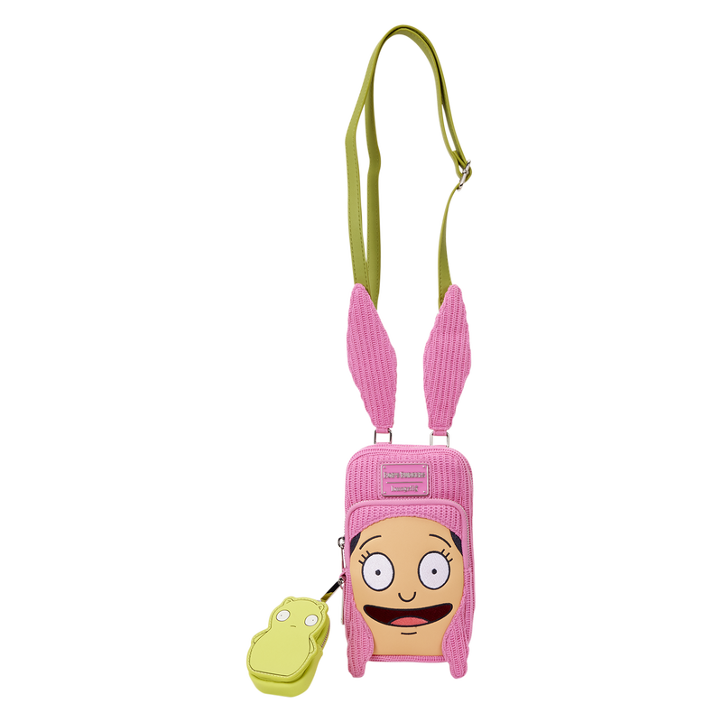 Bob's Burgers Louise Cosplay Cell Phone Crossbody Bag with Glow Coin Bag