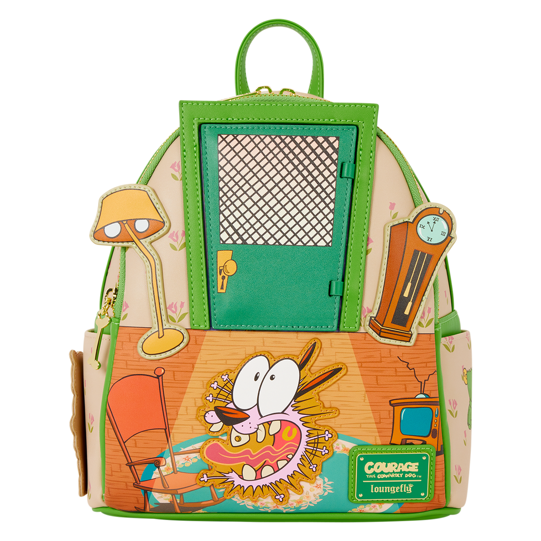 Courage the Cowardly Dog Lenticular Mini Backpack