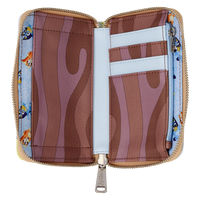 Bluey Backyard Zip-Around Wallet