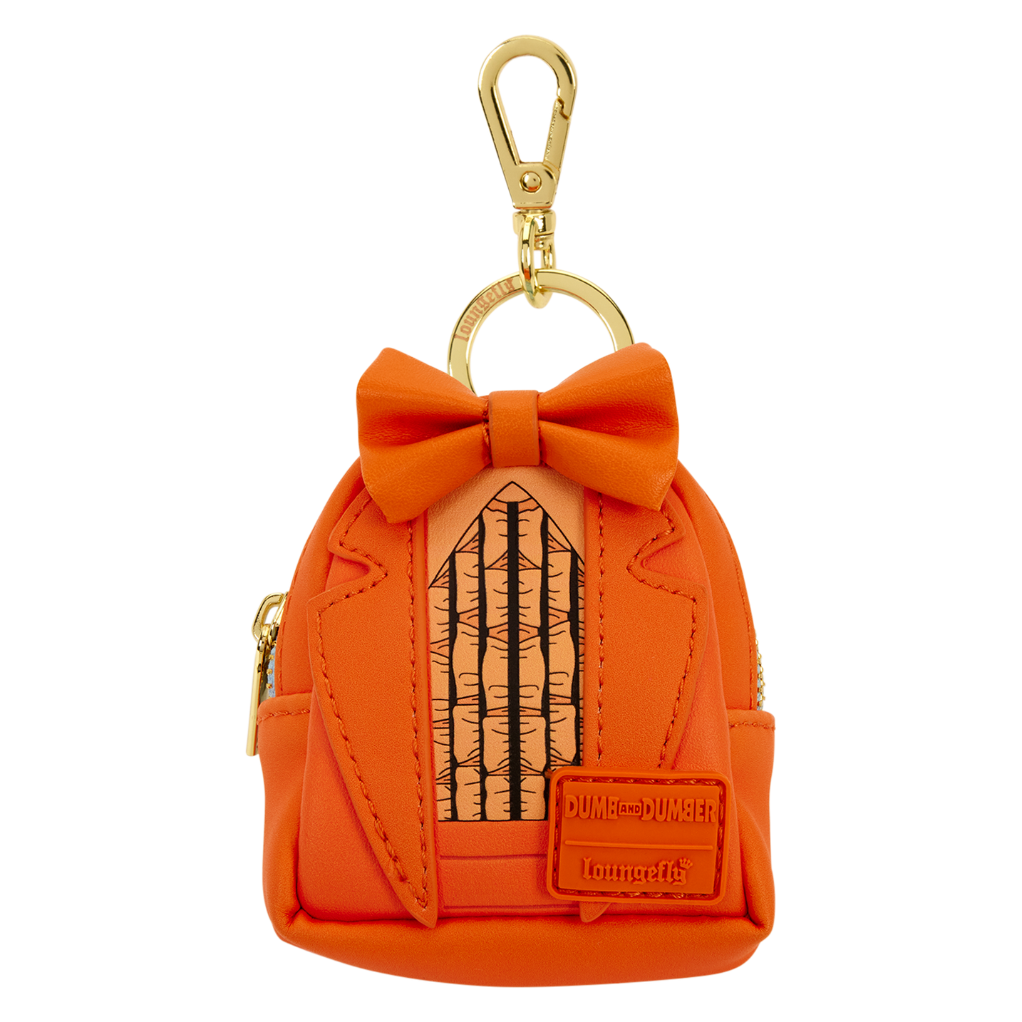 Dumb & Dumber Suit Reversible Mini Backpack Keychain Charm