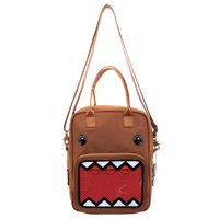 Domo Convertible ITA Square Backpack with Bag Charm