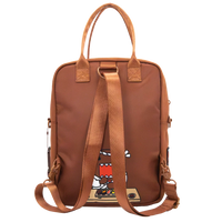 Domo Convertible ITA Square Backpack with Bag Charm