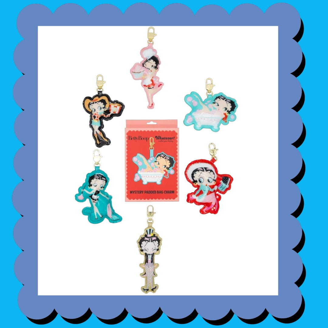 Betty Boop Mystery Box Personas Padded Bag Charms