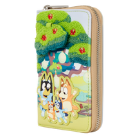Bluey Backyard Zip-Around Wallet