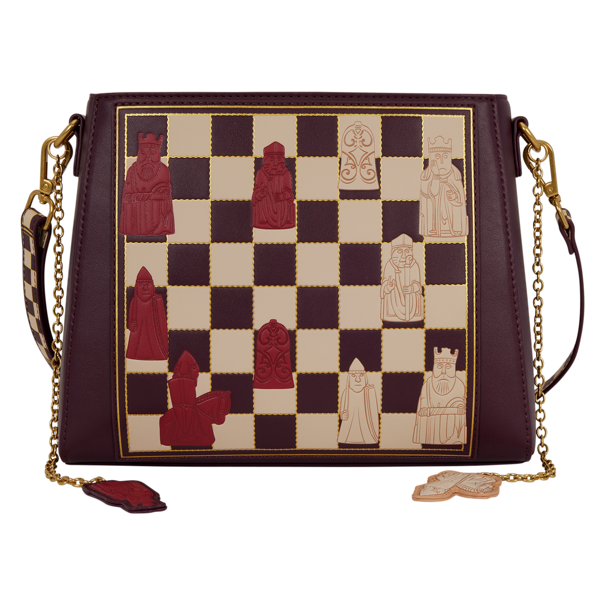 Wizzard Front Harry Potter Wizard's Chess Crossbody Bag