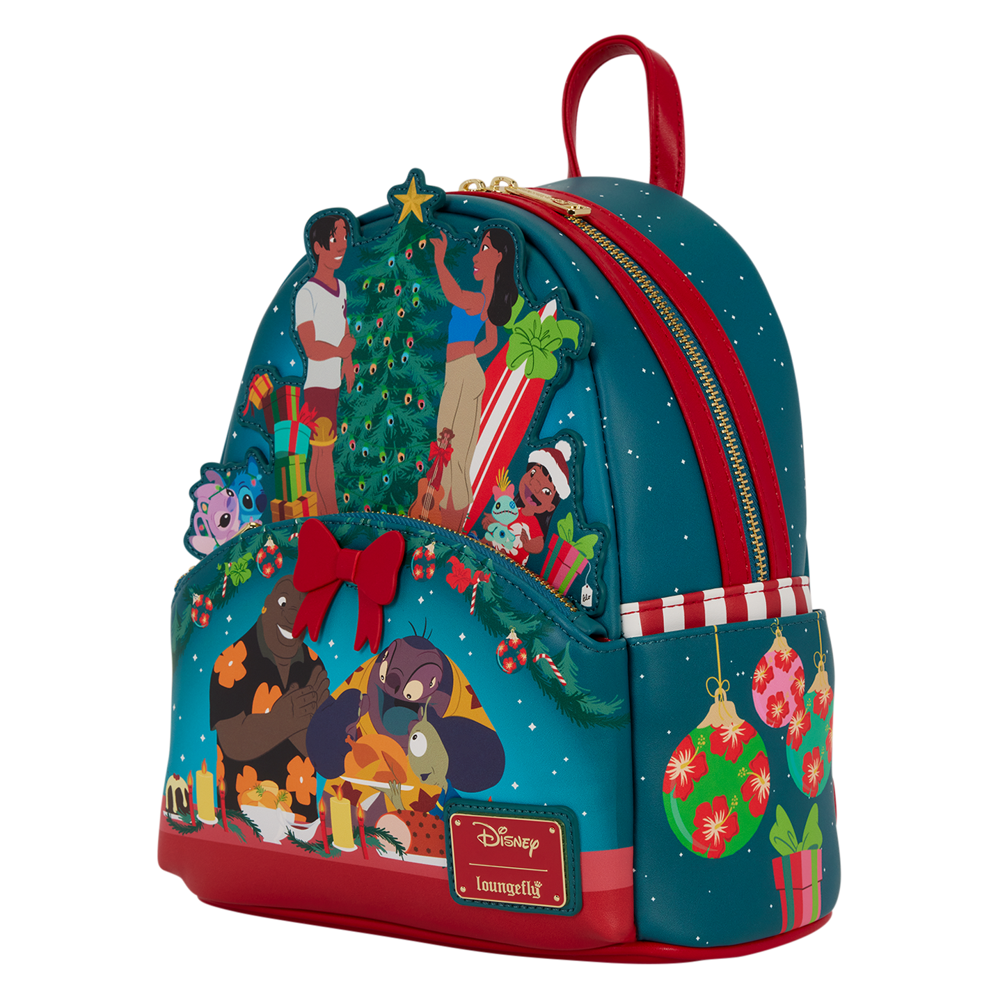 Lilo and Stitch Ohana Holiday Mini Backpack