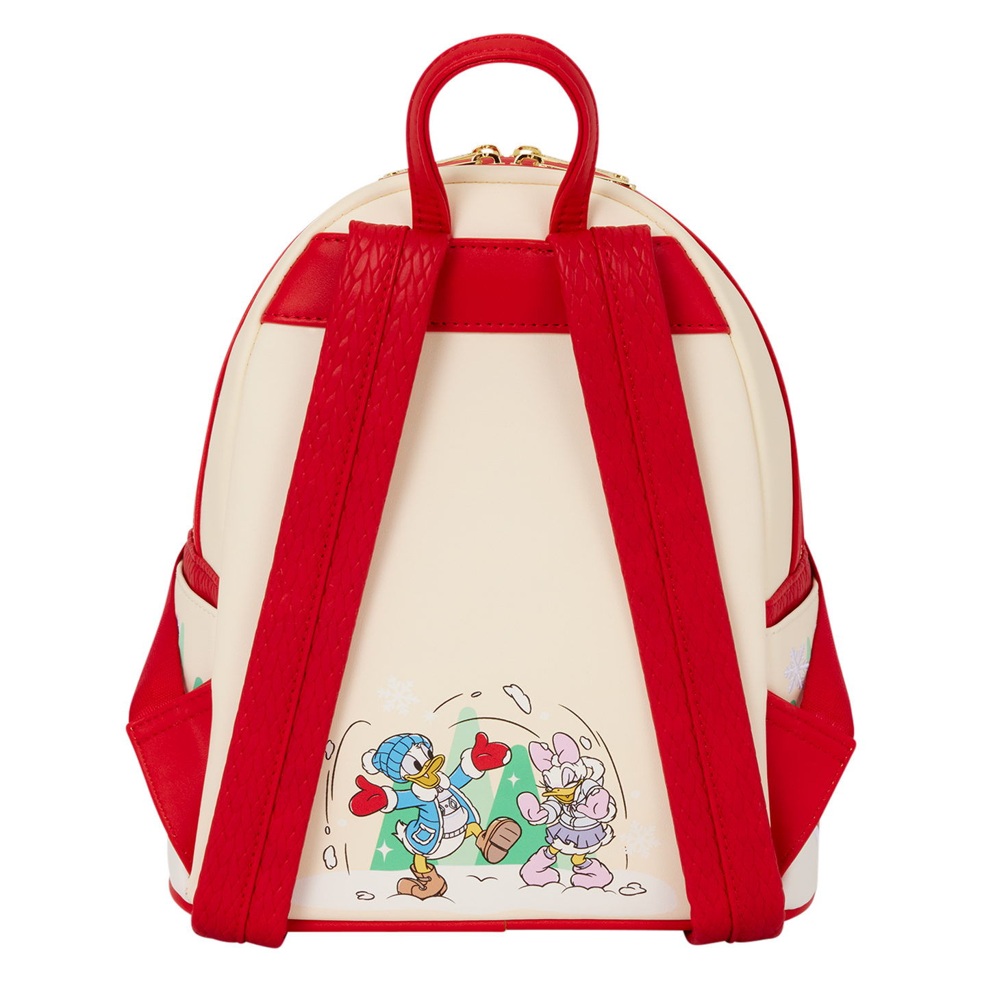 Mickey and Minnie Mouse Ice Skating Holiday Mini Backpack