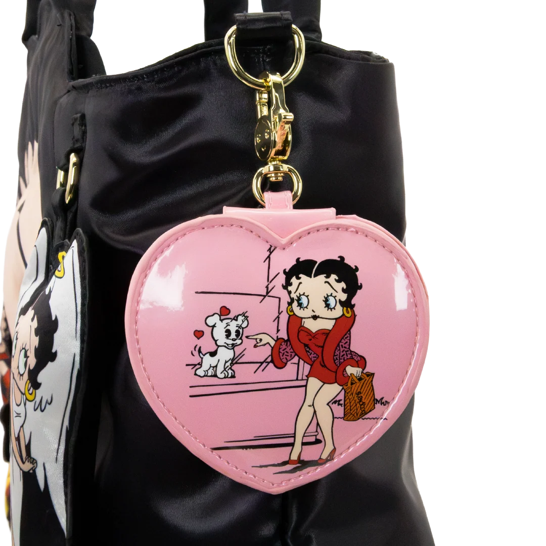 Betty Boop Mystery Box Heart Compact Mirror Bag Charms