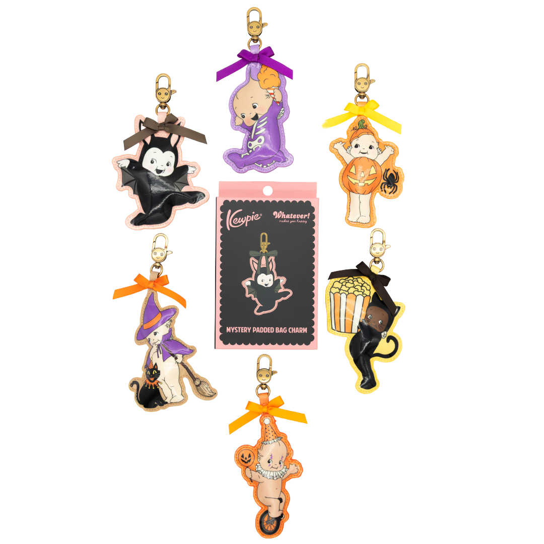 Kewpie Creepy Carnival Mystery Box Padded Vinyl Creepy Babies Bag Charms