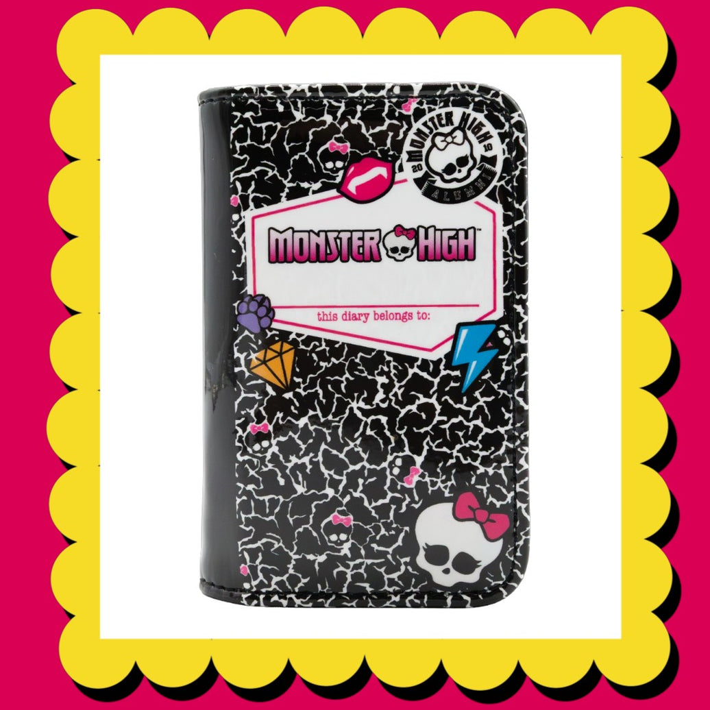 Whatever! Makes You Happy X Monster High Notebook Accordion Wallet