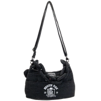 Whatever! Makes You Happy X Monster High Alumni Padded Denim Baguette Crossbody Bag