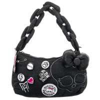 Whatever! Makes You Happy X Monster High Alumni Padded Denim Baguette Crossbody Bag