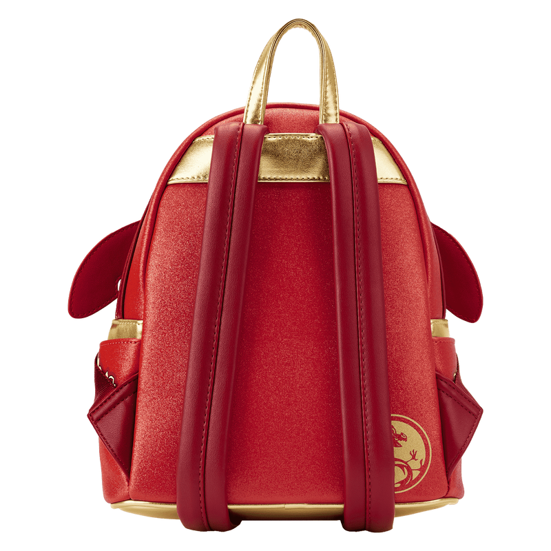 Mulan Mushu Glitter Cosplay Mini Backpack