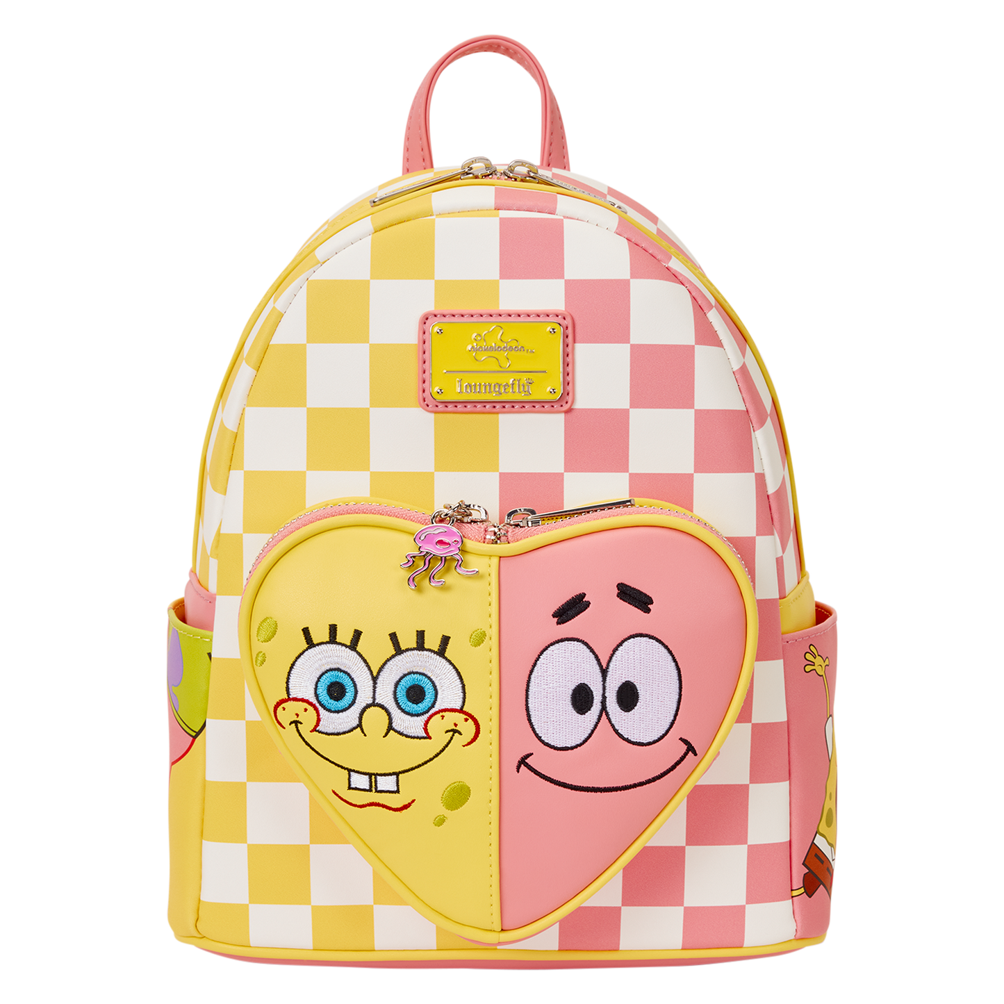 SpongeBob SquarePants & Patrick Star Checkered Mini Backpack