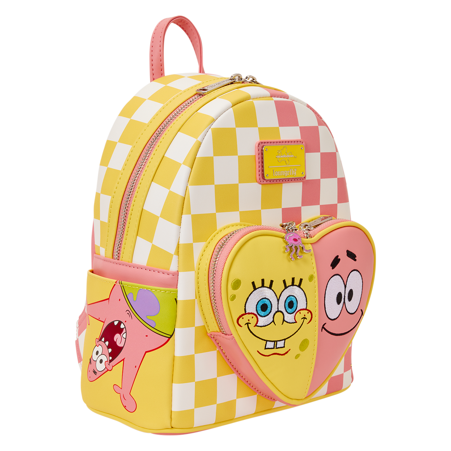 SpongeBob SquarePants & Patrick Star Checkered Mini Backpack