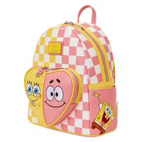 SpongeBob SquarePants & Patrick Star Checkered Mini Backpack