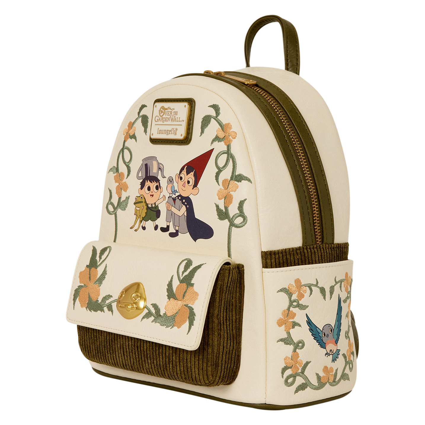 Over the Garden Wall Pottsfield Embroidered Mini Backpack