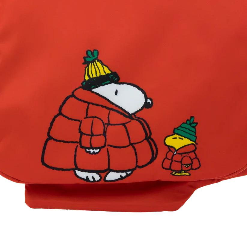 Peanuts Snoopy Oversized Puffer Jacket Tote Bag