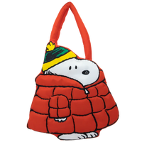 Peanuts Snoopy Oversized Puffer Jacket Tote Bag
