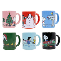 Peanuts Winter Scenes Mystery Box Mini Mug with Coaster
