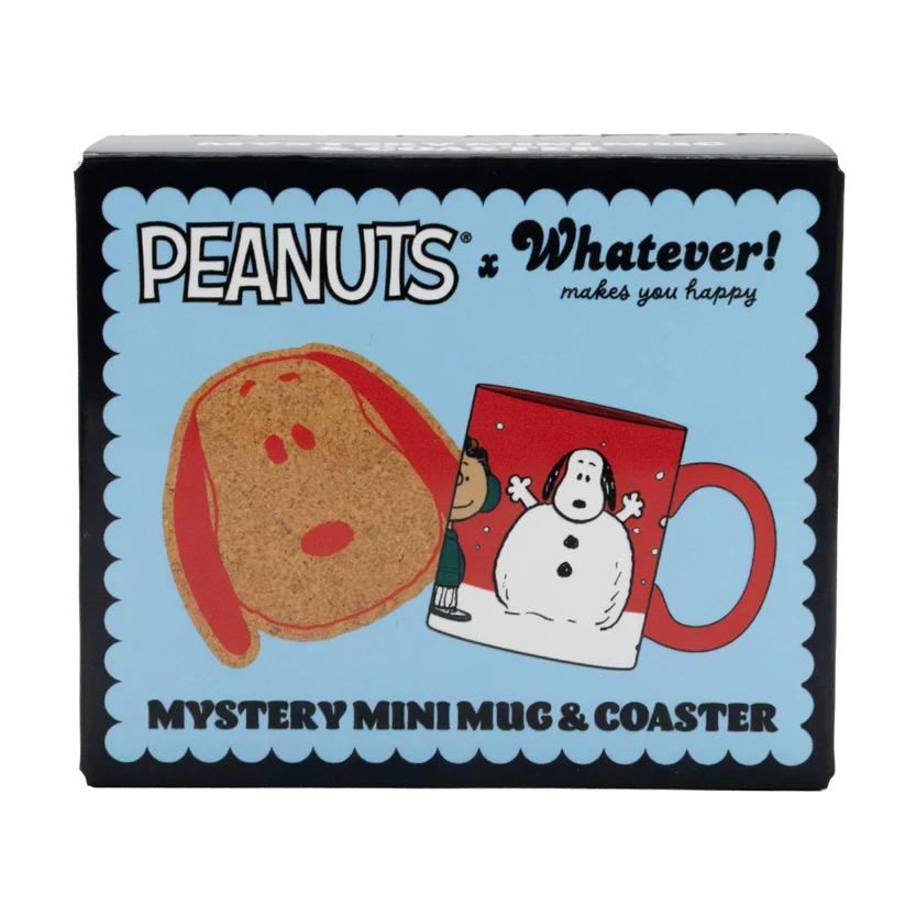 Peanuts Winter Scenes Mystery Box Mini Mug with Coaster