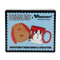 Peanuts Winter Scenes Mystery Box Mini Mug with Coaster