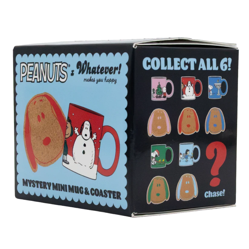 Peanuts Winter Scenes Mystery Box Mini Mug with Coaster