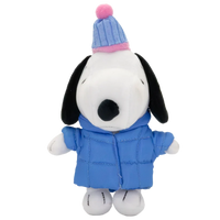 Peanuts Snoopy Puffer Jacket Mystery Box Plush Bag Charms