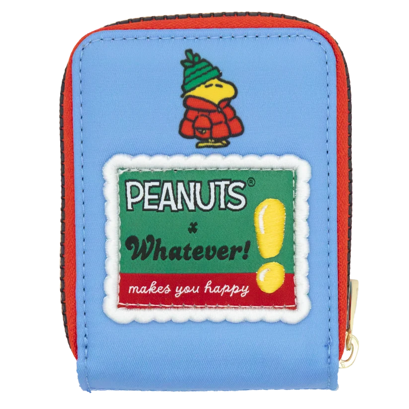 Peanuts Snoopy Puffer Jacket Accordion Cardholder Wallet