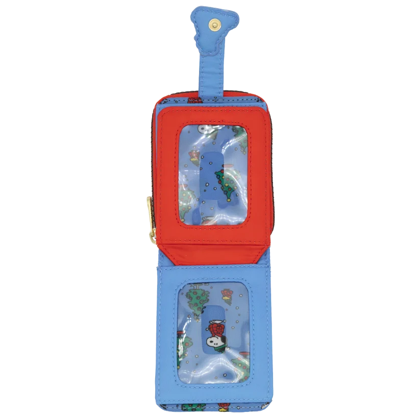 Peanuts Snoopy Puffer Jacket Accordion Cardholder Wallet