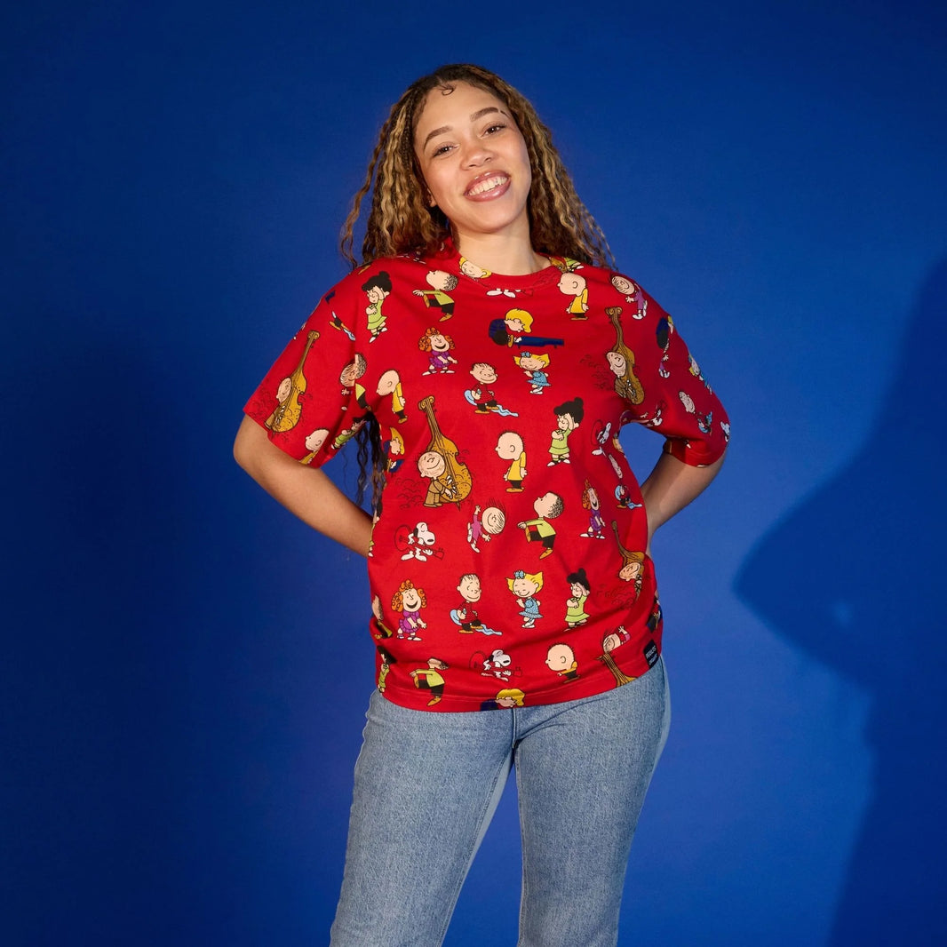 A Charlie Brown Christmas Dance AOP T-Shirt