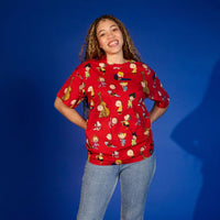 A Charlie Brown Christmas Dance AOP T-Shirt