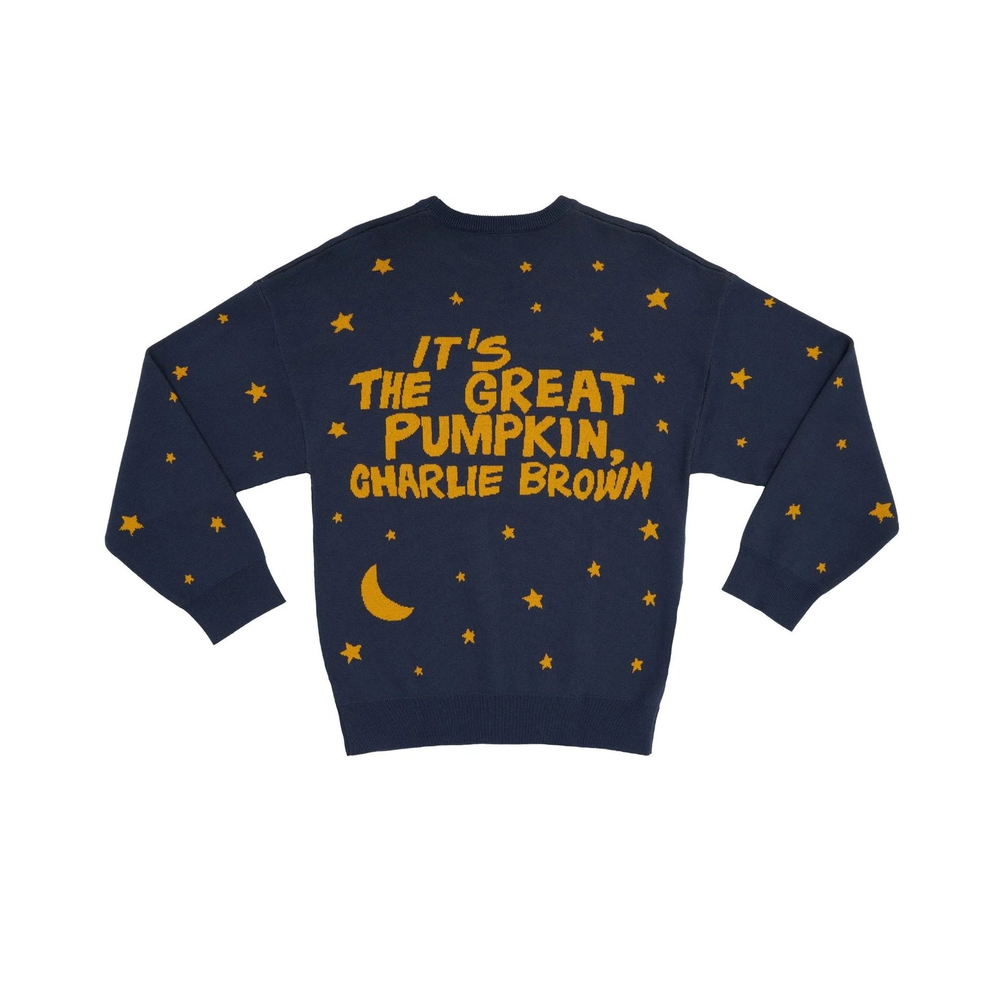 Peanuts The Great Pumpkin Charlie Brown Knit Sweater