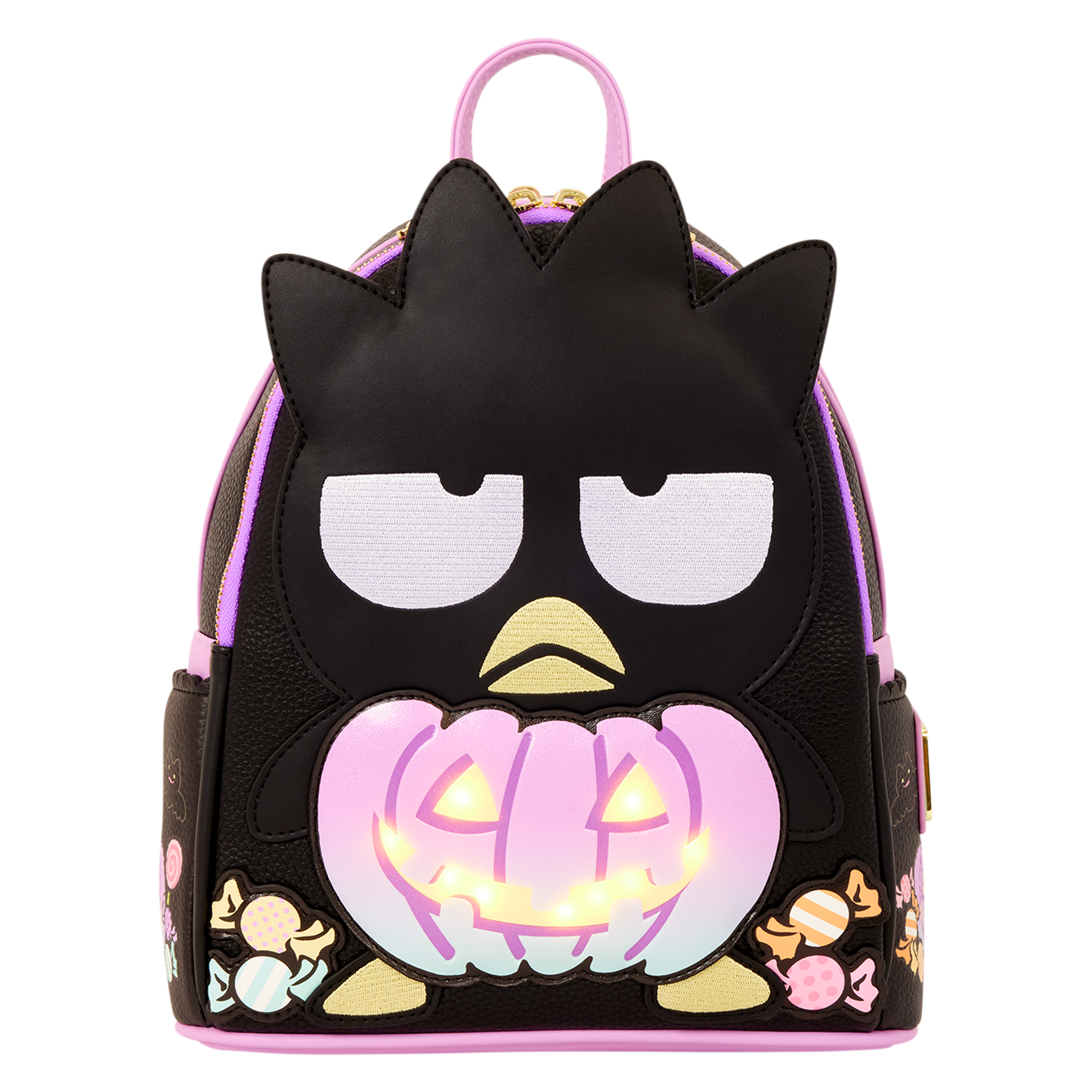 Badtz-Maru Pumpkin Cosplay Light-Up Mini Backpack