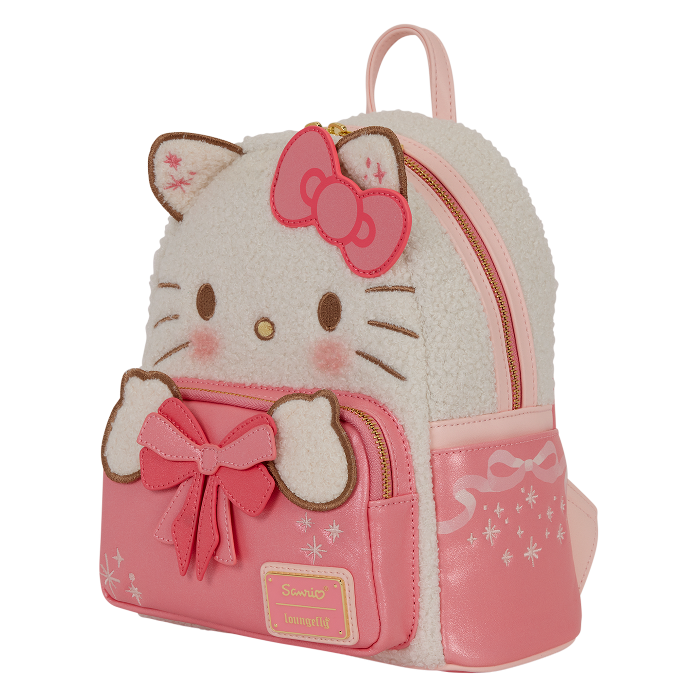 Sanrio Hello Kitty Holiday Light-Up Plush Mini Backpack